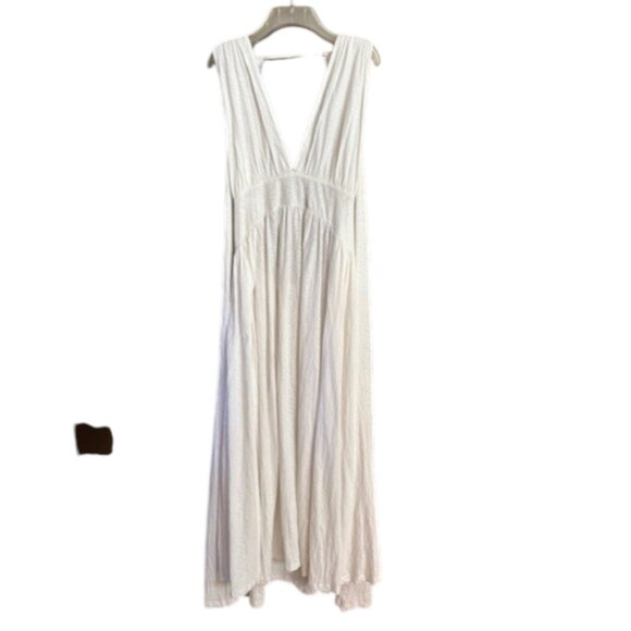 Free People Beach Maxi dress with Shoulder Draping - Picture 4 of 11